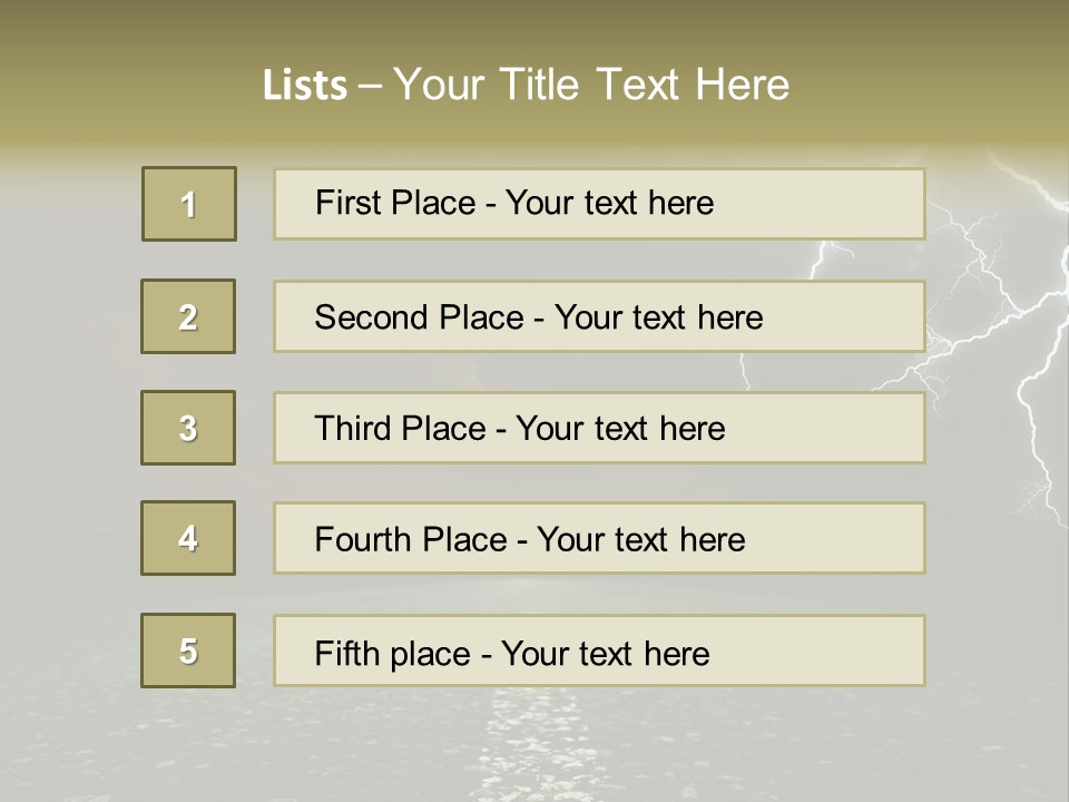 Sign High Field PowerPoint Template