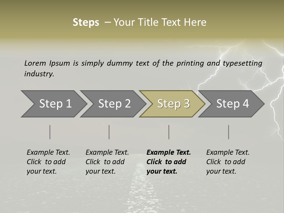 Sign High Field PowerPoint Template