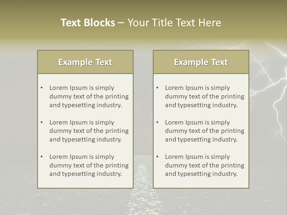 Sign High Field PowerPoint Template