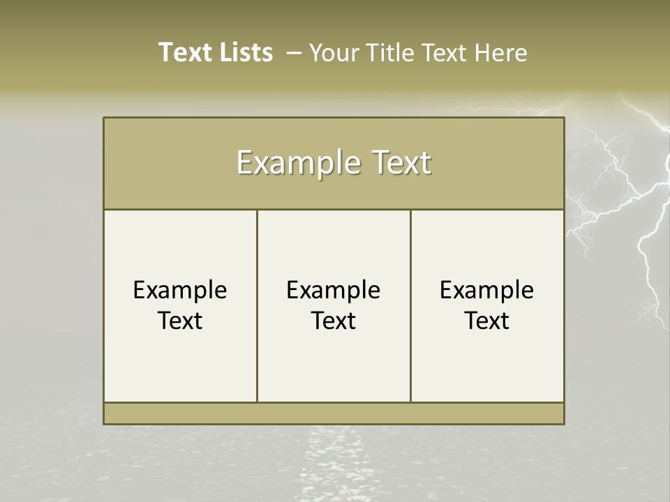 Sign High Field PowerPoint Template