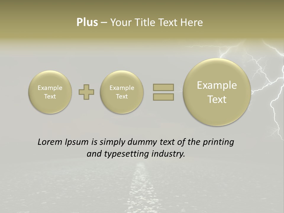 Sign High Field PowerPoint Template