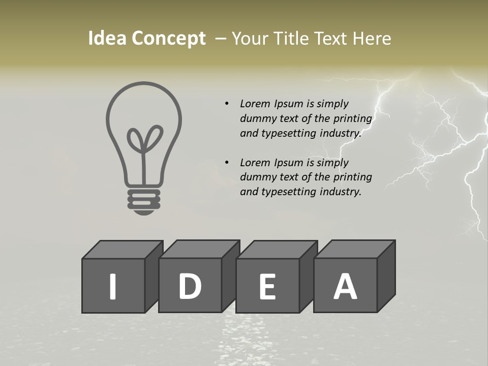 Sign High Field PowerPoint Template