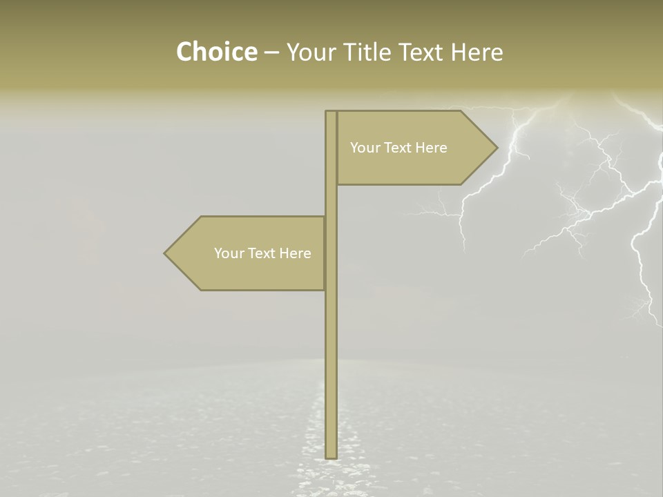 Sign High Field PowerPoint Template
