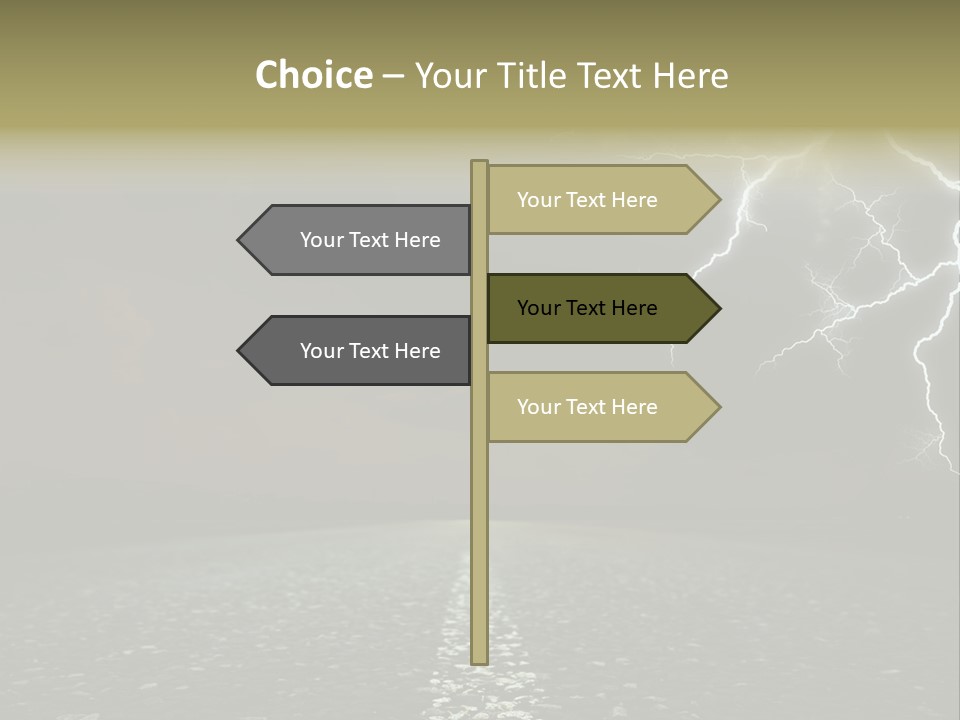 Sign High Field PowerPoint Template