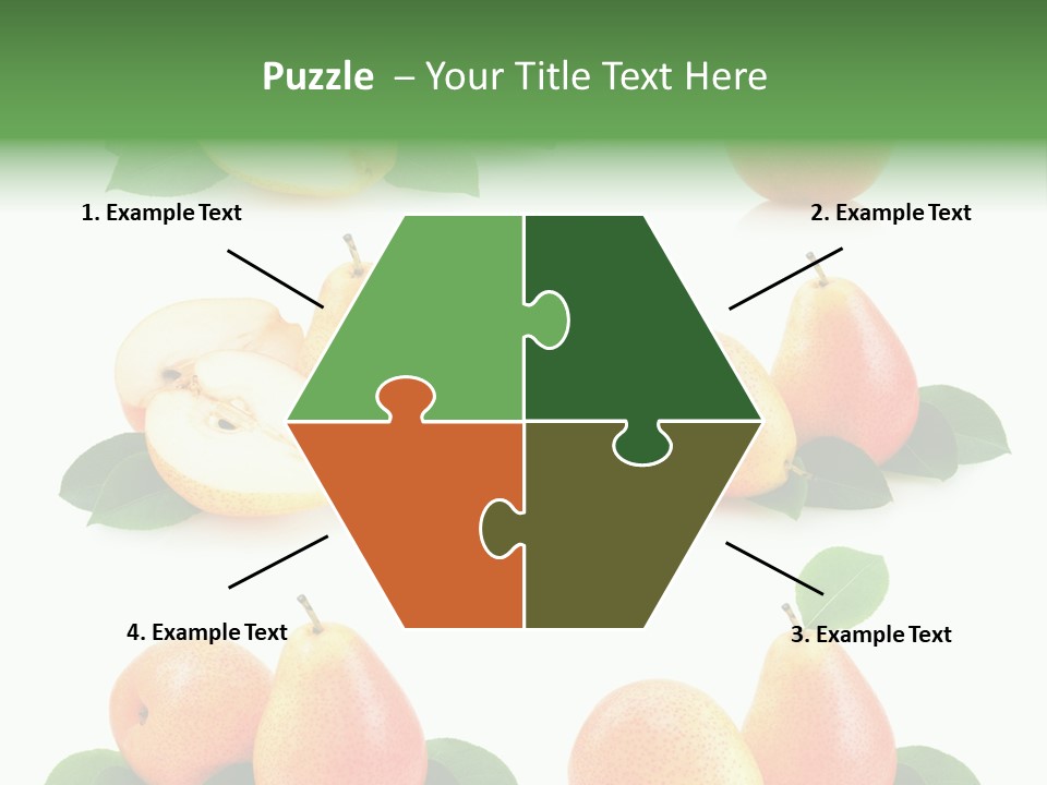 Ripe Fresh Yellow PowerPoint Template