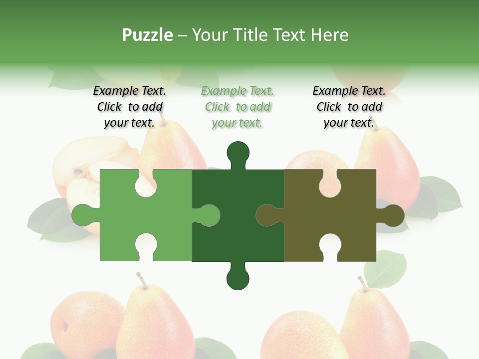 Ripe Fresh Yellow PowerPoint Template