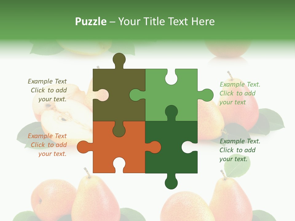 Ripe Fresh Yellow PowerPoint Template