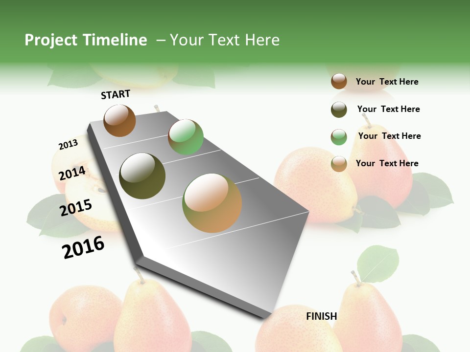 Ripe Fresh Yellow PowerPoint Template