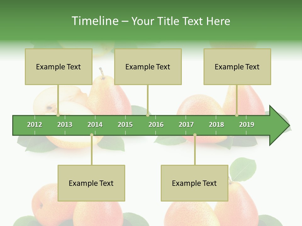 Ripe Fresh Yellow PowerPoint Template