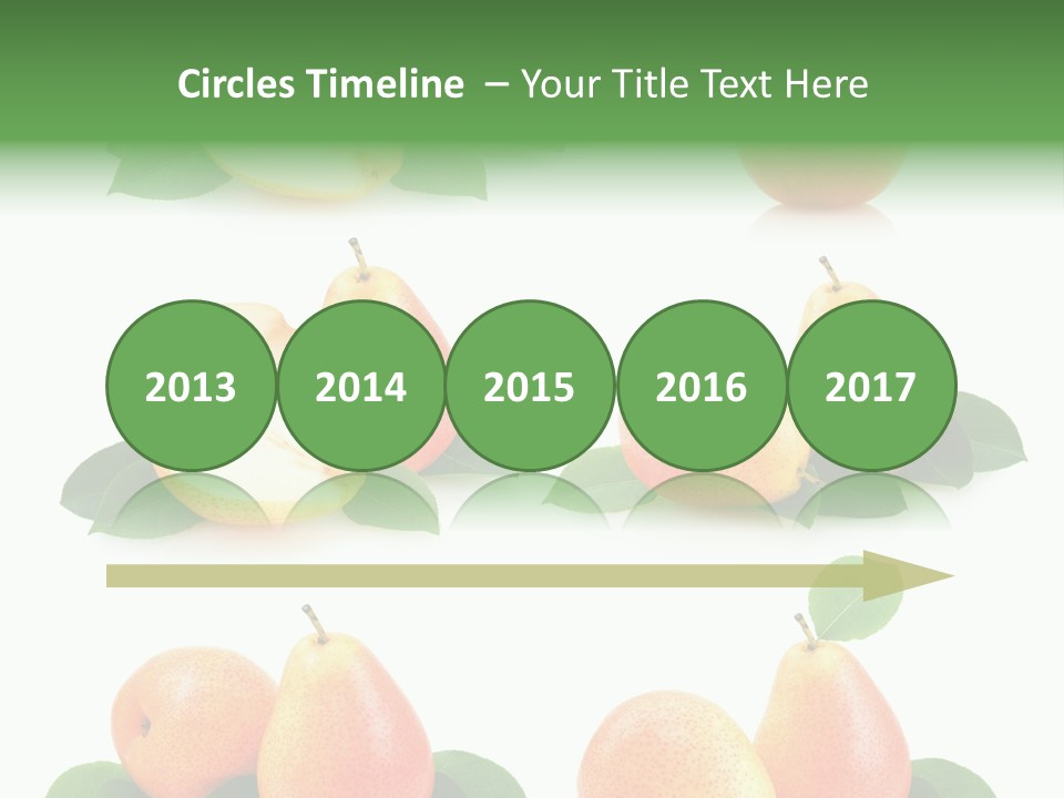 Ripe Fresh Yellow PowerPoint Template