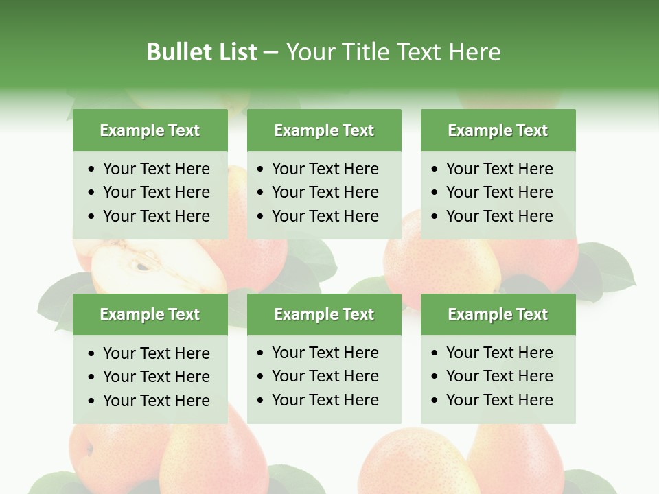 Ripe Fresh Yellow PowerPoint Template