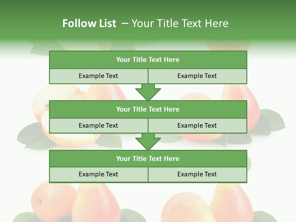 Ripe Fresh Yellow PowerPoint Template
