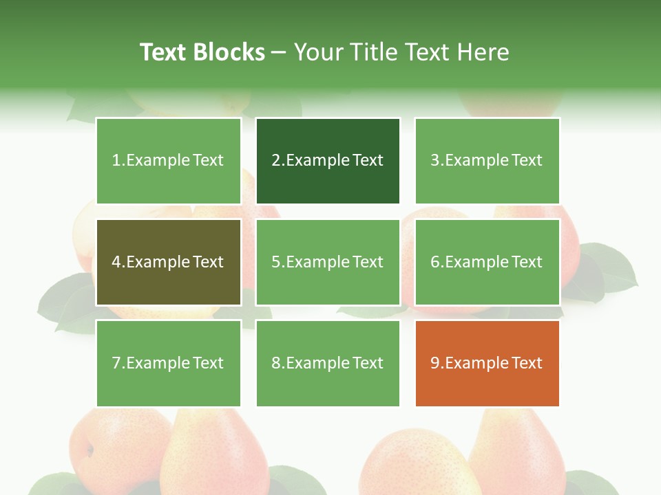 Ripe Fresh Yellow PowerPoint Template