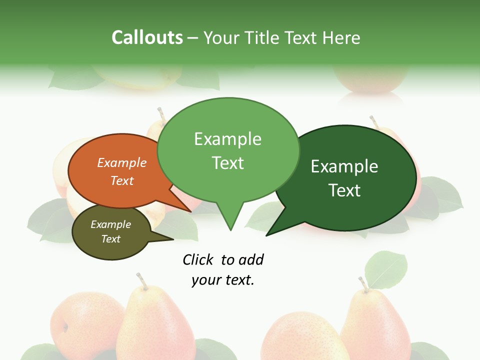 Ripe Fresh Yellow PowerPoint Template