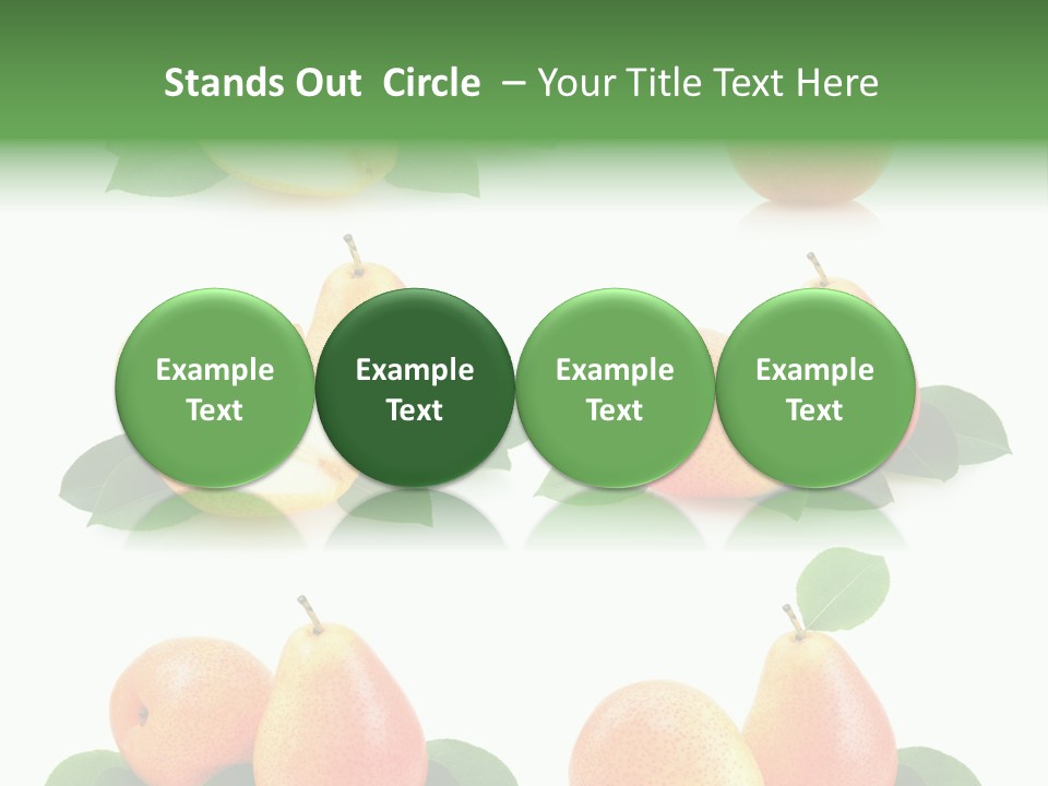 Ripe Fresh Yellow PowerPoint Template