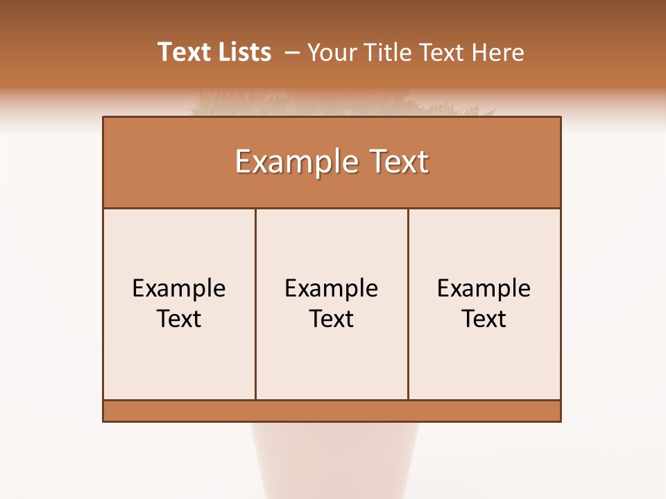 Help Flowerpot Nature PowerPoint Template