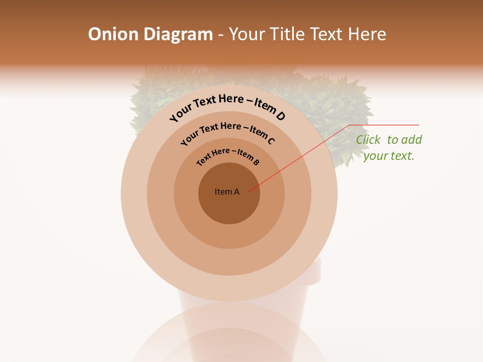 Help Flowerpot Nature PowerPoint Template