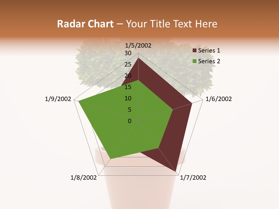 Help Flowerpot Nature PowerPoint Template