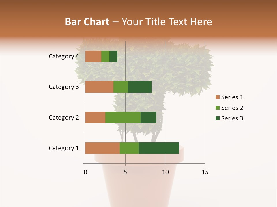 Help Flowerpot Nature PowerPoint Template