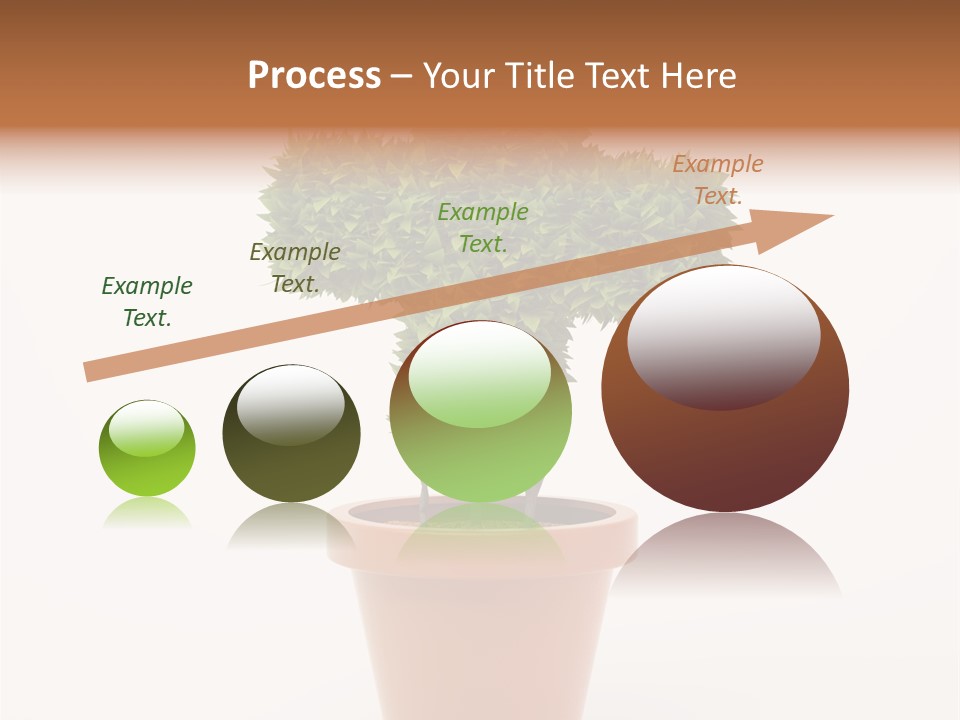 Help Flowerpot Nature PowerPoint Template