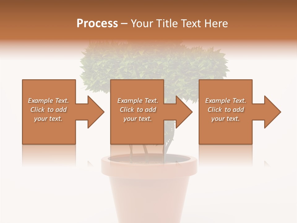 Help Flowerpot Nature PowerPoint Template