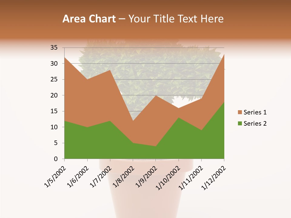 Help Flowerpot Nature PowerPoint Template