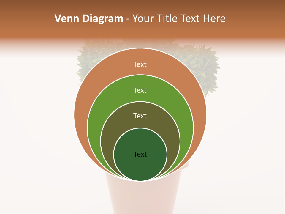 Help Flowerpot Nature PowerPoint Template