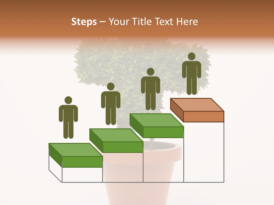 Help Flowerpot Nature PowerPoint Template