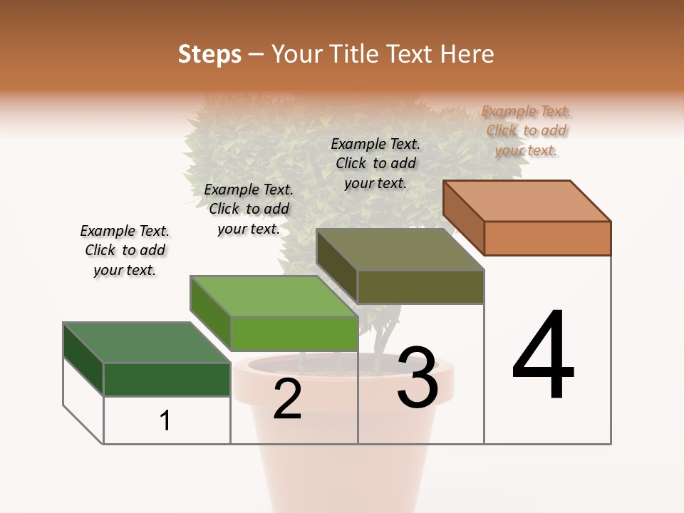 Help Flowerpot Nature PowerPoint Template