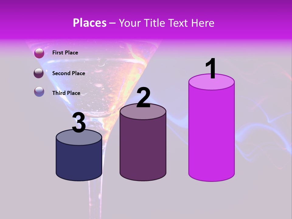 Drink Effect Garnish PowerPoint Template