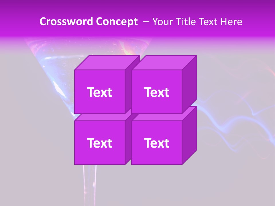 Drink Effect Garnish PowerPoint Template