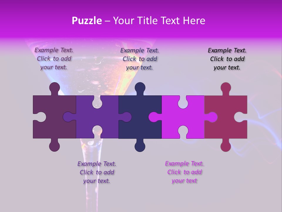 Drink Effect Garnish PowerPoint Template