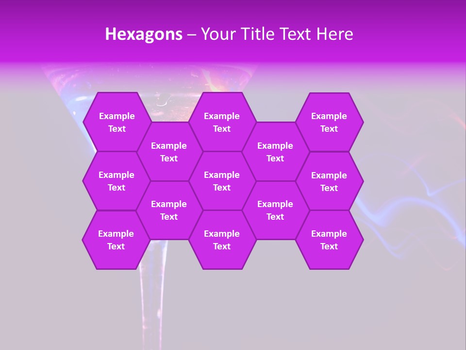 Drink Effect Garnish PowerPoint Template