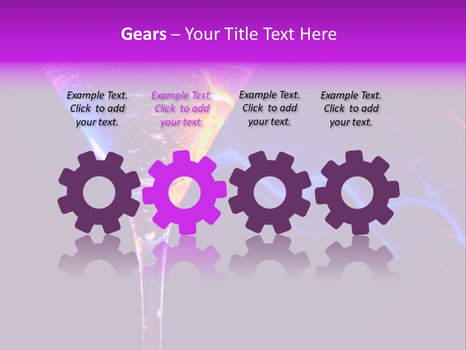 Drink Effect Garnish PowerPoint Template