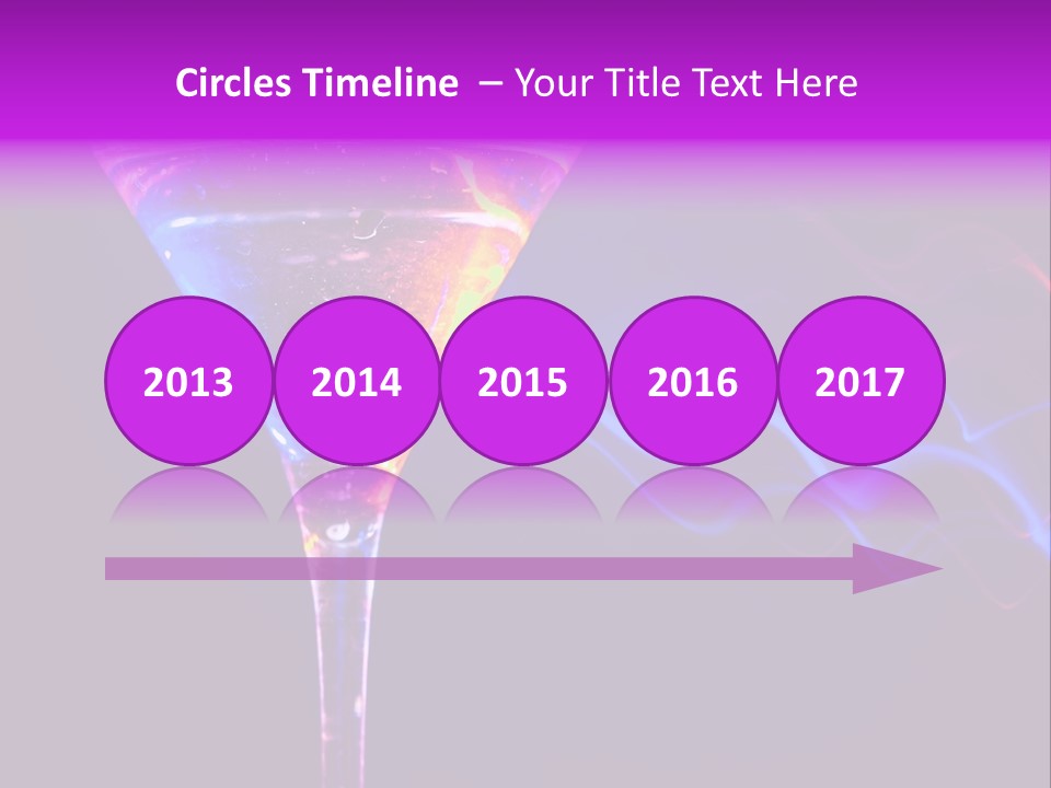 Drink Effect Garnish PowerPoint Template