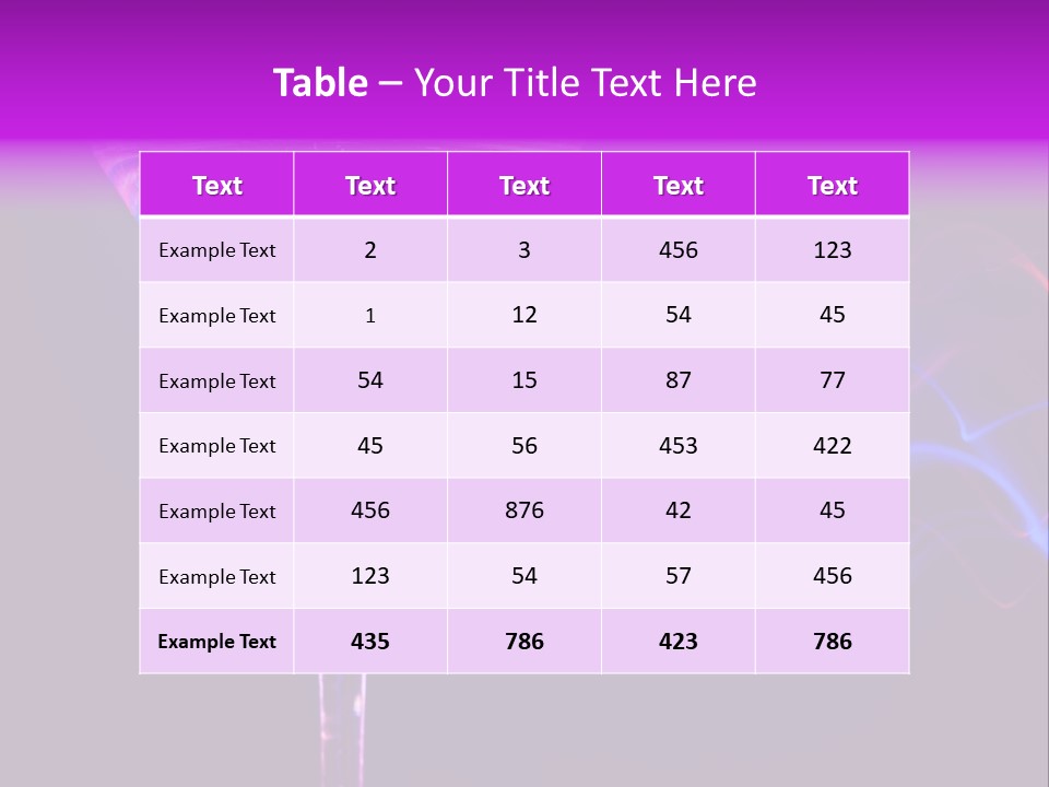 Drink Effect Garnish PowerPoint Template