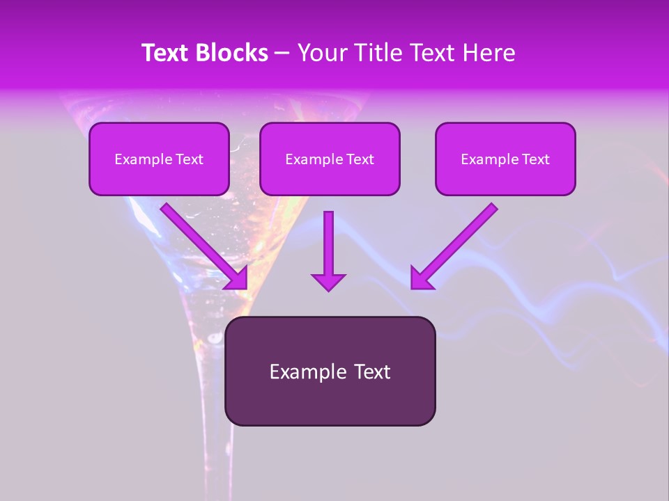 Drink Effect Garnish PowerPoint Template