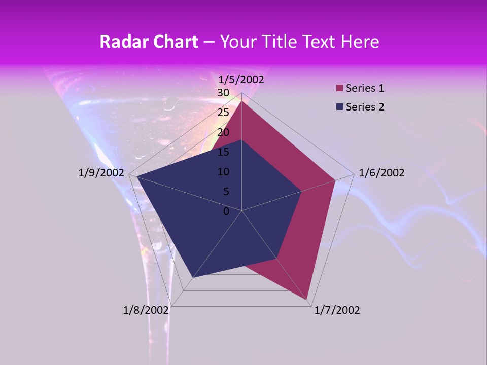 Drink Effect Garnish PowerPoint Template