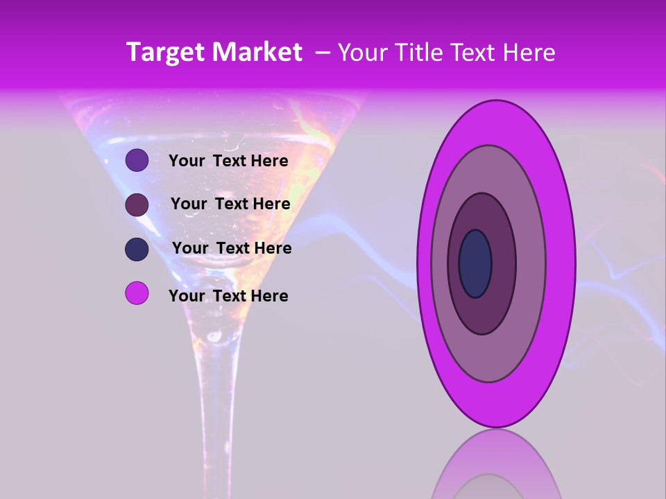 Drink Effect Garnish PowerPoint Template