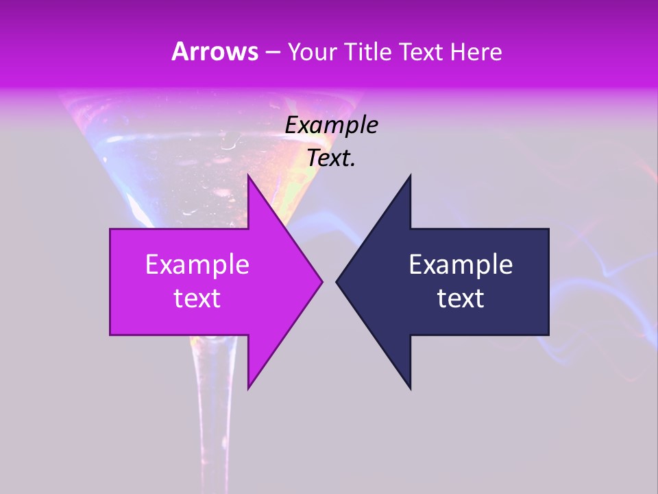 Drink Effect Garnish PowerPoint Template