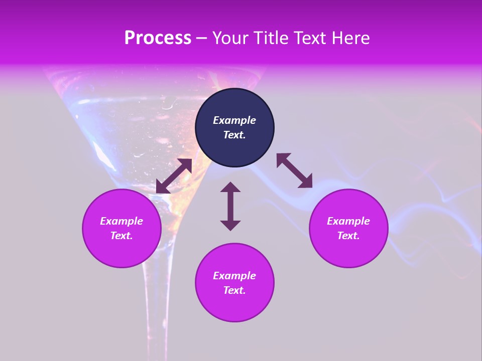Drink Effect Garnish PowerPoint Template