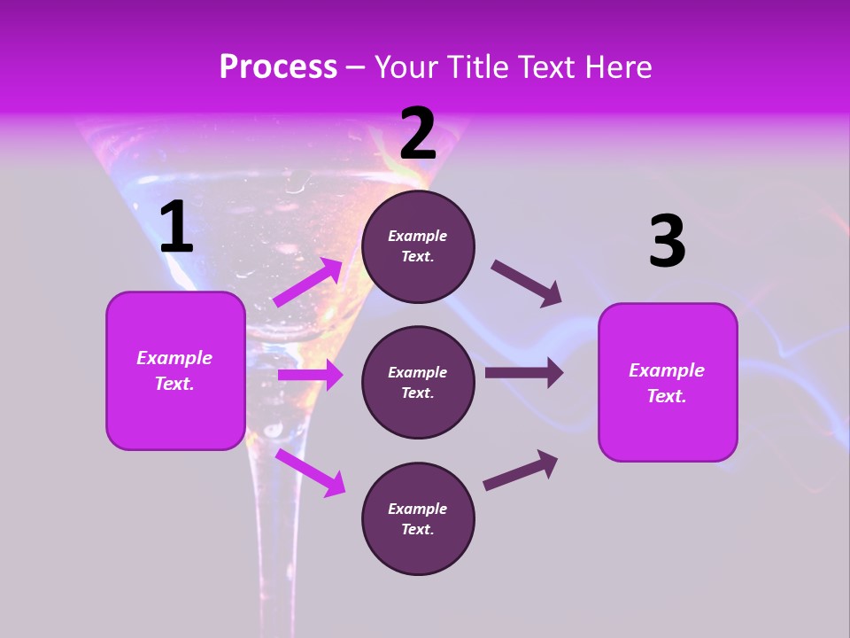 Drink Effect Garnish PowerPoint Template