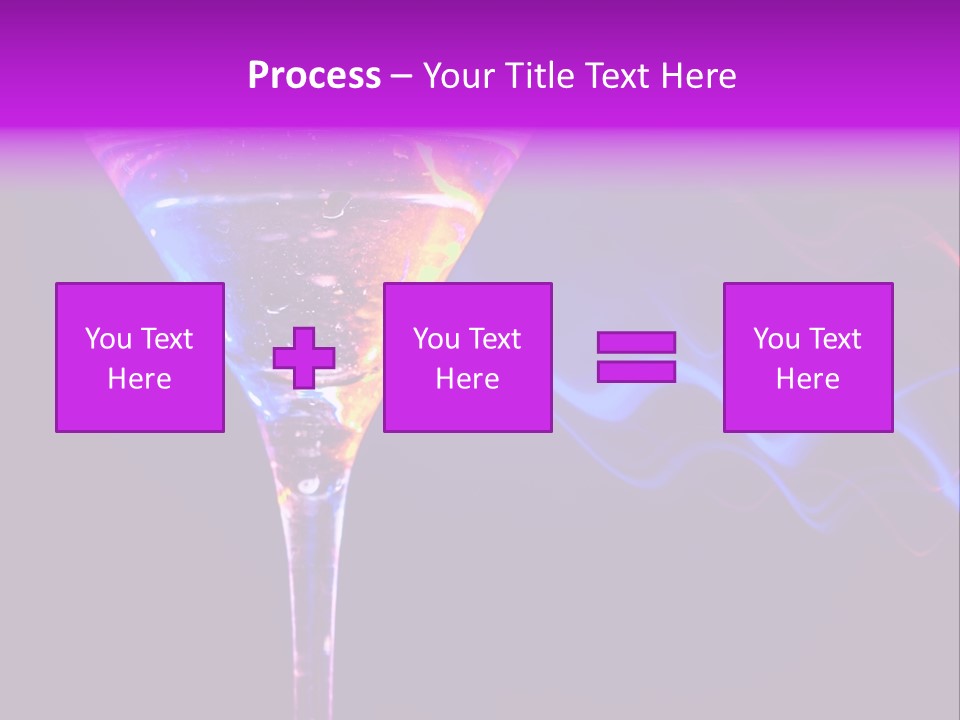 Drink Effect Garnish PowerPoint Template