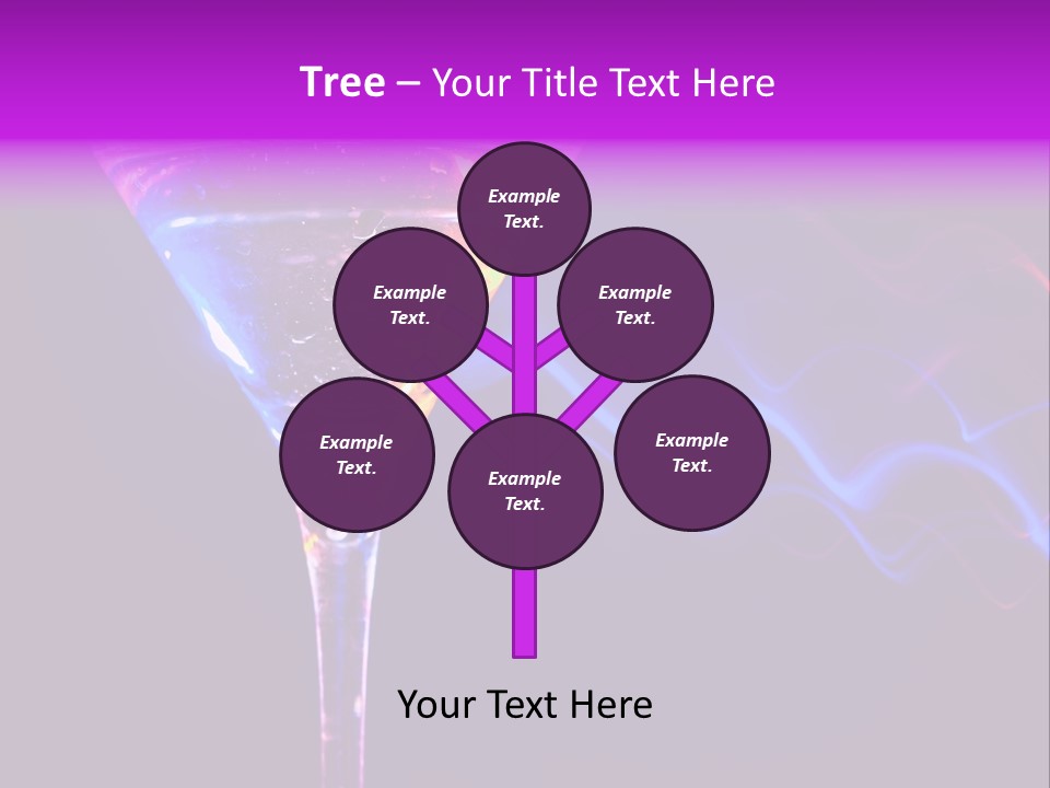 Drink Effect Garnish PowerPoint Template