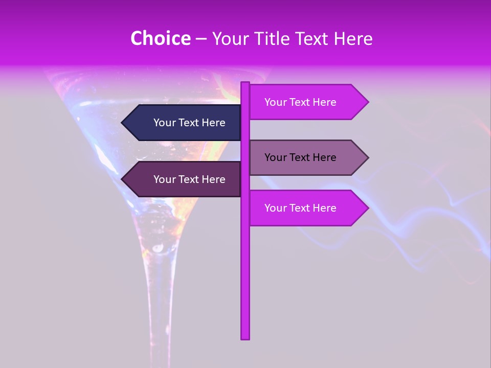 Drink Effect Garnish PowerPoint Template