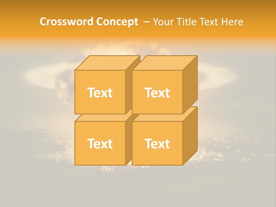 Nuclear Hydrogen Extermination PowerPoint Template