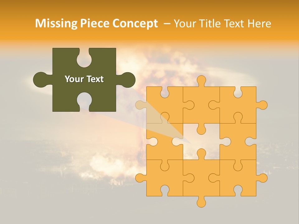 Nuclear Hydrogen Extermination PowerPoint Template