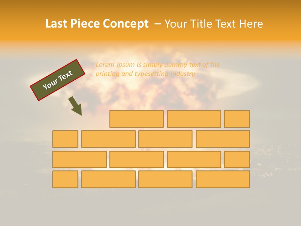Nuclear Hydrogen Extermination PowerPoint Template