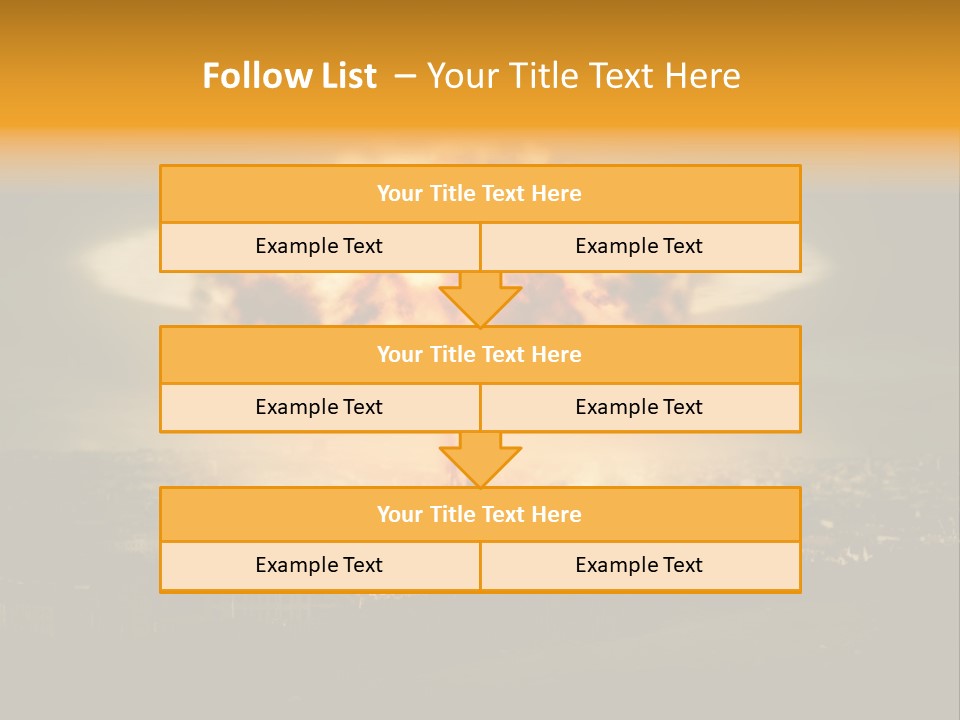 Nuclear Hydrogen Extermination PowerPoint Template