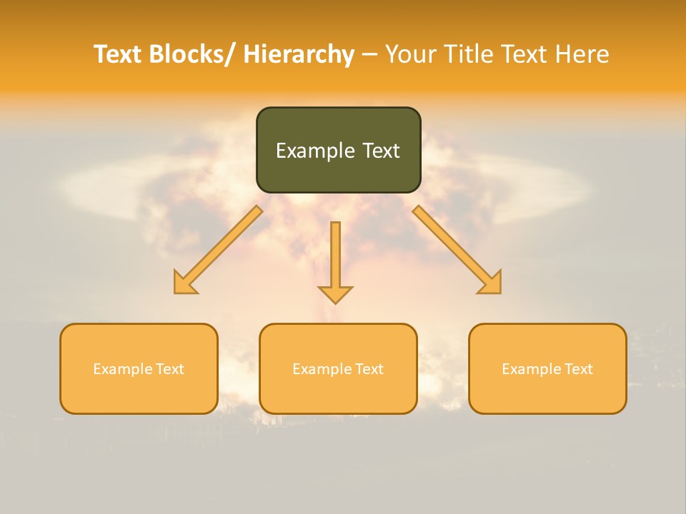 Nuclear Hydrogen Extermination PowerPoint Template